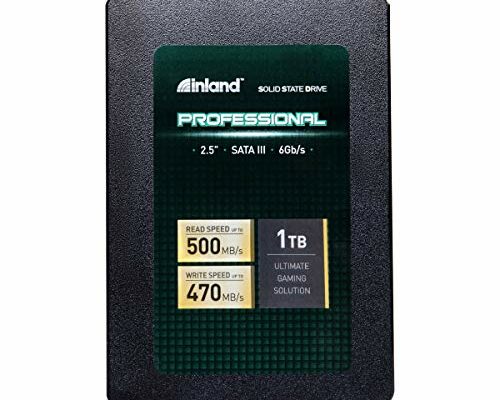 INLAND Professional 1TB SSD 3D NAND SATA III 6Gb/s 2.5" 7mm Internal Solid State Drive (1T)