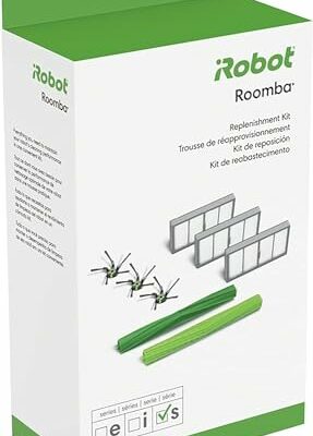 iRobot® Authentic Replacement Parts- Roomba® s Series Replenishment Kit, (3 filters, 3 Corner Brushes, 1 Set of Multi-Surface Rubber Brushes)