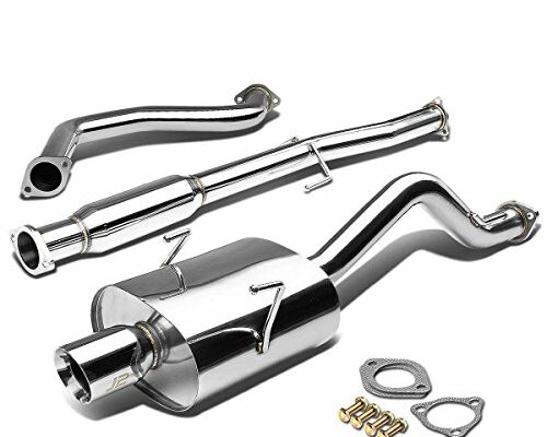 J2 Engineering J2-CBE-OS-060 Cat Back Exhaust System [Compatible with 94-01 Acura Integra]