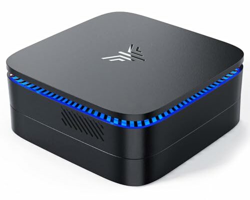 KAMRUI Mini PC Windows 11, AK1 PRO 12GB RAM 256GB SSD Mini Desktop Computer, Celeron N5105 CPU, 4 Core Micro PC Computer, Desktop PC 4K, Support 2.5’’ SSD, 2.4G/ 5.0G WiFi, Gigabit Ethernet, HTPC