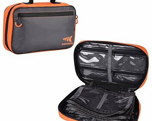 KastKing Bait Boss Lure Bag Utility Binder Tackle Bag - Soft Fishing Gear Bag, Self-Healing Zippers & Padded Handle Design