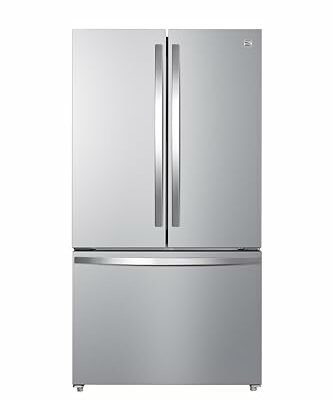 Kenmore 46-75515 Counter-Depth French Door Refrigerator/Freezer with Fingerprint-Resistant Stainless Steel, Ice Maker, Quiet and Energy Efficient Inverter Compressor, 36 Inch