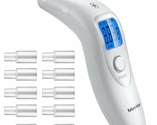 Ketosis Breath Analyzer Professional Ketone Breath Meter Portable Digital Ketone Breath Tester for Personal Ketosis Testing