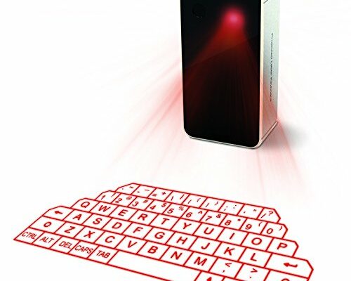 Laser Keyboard, Virtual Wireless Bluetooth Portable Projection Keyboard for Smart Phone PC Tablet Laptop