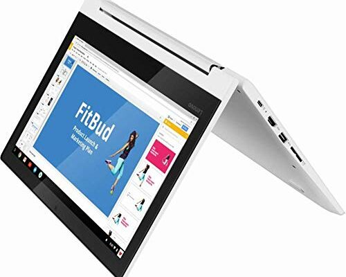 Lenovo 2-in-1 11.6" HD IPS Touchscreen LED-Backlight Chromebook | MediaTek MT8173c 2.1 GHz Quad-Core | 4GB RAM | 32GB EMMC | SD Memory Card Can Up to 128GB SSD | Chrome OS | Blizzard White