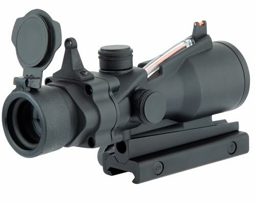 Lenpoter 4x32 Rifle Scope, Red Illumination Reticle Scope for Outdoor