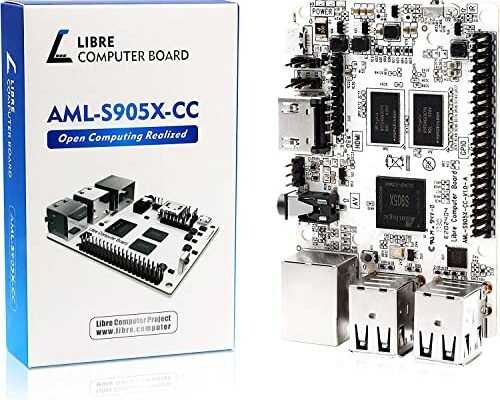 Libre Computer Project AML-S905X-CC Le Potato 64-bit Single Board Computer Pi 3 Alternative (2GB 2-Pack)