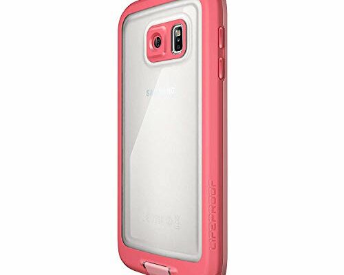 LifeProof FRĒ SERIES Waterproof Case for Samsung Galaxy S6 - Retail Packaging - CUTBACK CORAL (CORAL/CANDY PINK)