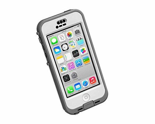 LifeProof NÜÜD Series Case for iPhone 5c (Only) - Retail Packaging - White/Clear