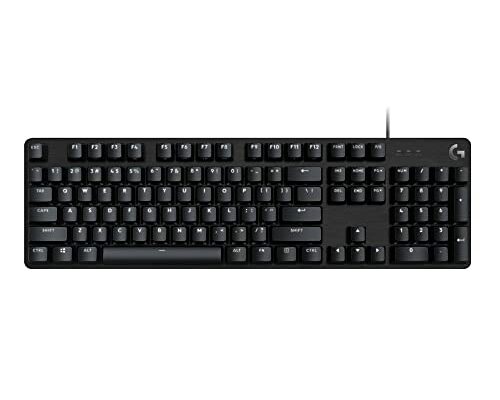 Logitech G413 SE Full-Size Mechanical Gaming Keyboard - Backlit Keyboard with Tactile Mechanical Switches, Anti-Ghosting, Compatible with Windows, macOS - Black Aluminum