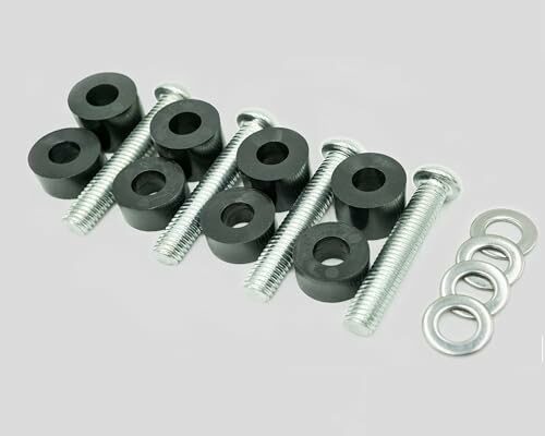 M8 Screws for Samsung TV M8x45mm TV Mounting Bolts Screws for Samsung TV with 25mm Long Spacers