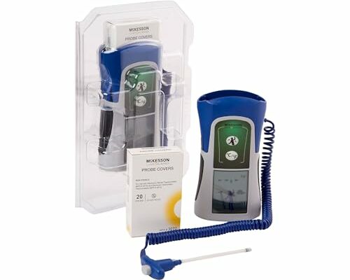 McKesson LUMEON Electronic Thermometer, Oral, Axillary - 4-Second Reading, Dual Scale, LCD Screen, 1 Count