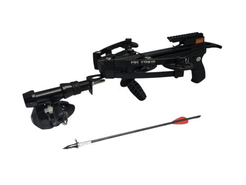 Mini Striker Compound Self Cocking Fishing Pistol Crossbow with Heavy Fishing Bolt and Fishing kit