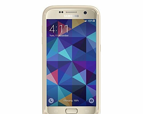 mophie juice pack - Protective Wireless Charging Battery Pack Case for Samsung Galaxy S7 - Gold