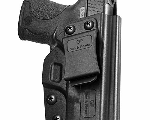 M&P Shield 9mm Holster, IWB Polymer Concealed Carry M&P Shield Holster for M&P Shield .40 3.1''|Smith and Wesson MP Shield 9mm Holster|Adj.Cant&Retention | Fiber-Reinforced Polymer & Kydex Available