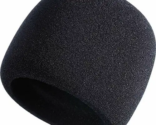 Mudder Mic Cover Foam Microphone Windscreen, Condenser Microphone (Size A, 1 Pack)