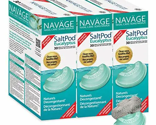 Navage Eucalyptus SaltPod Bundle: 3 Eucalyptus SaltPod Capsule 30-Packs (90 SaltPods)