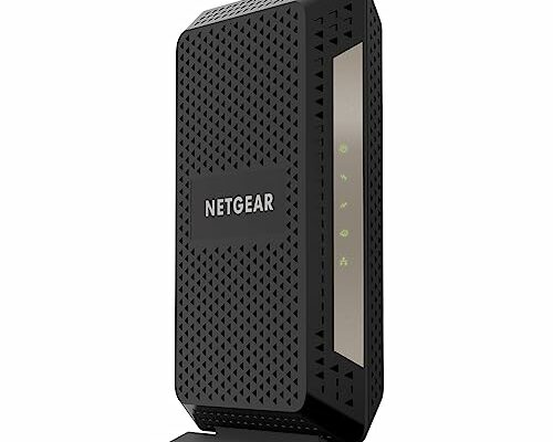 NETGEAR Cable Modem DOCSIS 3.1 (CM1000) Gigabit Modem, Compatible with All Major Cable Providers Including Xfinity, Spectrum, Cox, For Cable Plans Up to 1 Gbps,Black