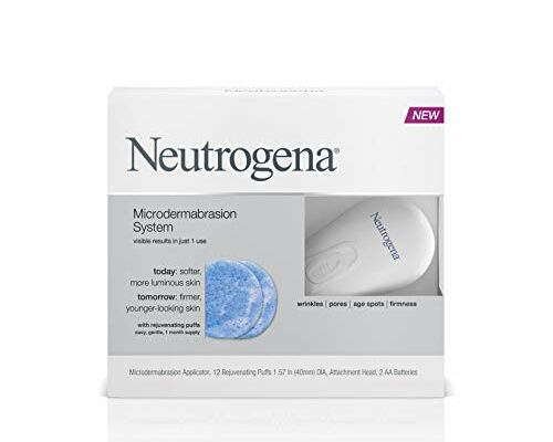 Neutrogena Microdermabrasion Starter Kit – At-home skin exfoliating and firming facial system