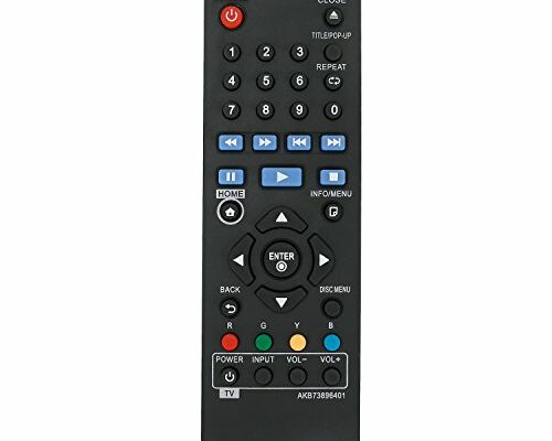 New AKB73896401 Replace Remote for LG BLU RAY DISC DVD PLAYER BP135 BP145 BP155 BP175 BP255 BP300 BP335W BP340 BP350 BPM25 BPM35 UP870 UP875 BP550