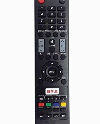 New GJ221-C Remote Control Replacement for Sharp AQUOS TV 32LE653U 40LE653U LC-32LE653U LC-40LE653U LC-43LE653U LC-48LE551U LC-48LE653U LC-55LE653U LC-65LE645U LC-65LE653U LC-65LE654U