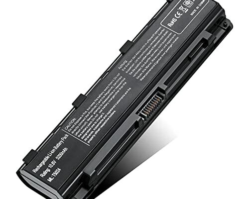 New Replacement PA5024U-1BRS Battery for Toshiba Satellite C55 C55-A C55T C55DT C55D C855 C855D L855 L875 P855 P875 S855 S875 Series Battery PA5109U-1BRS PA5026U-1BRS PABAS272 -- 12 Months Warranty