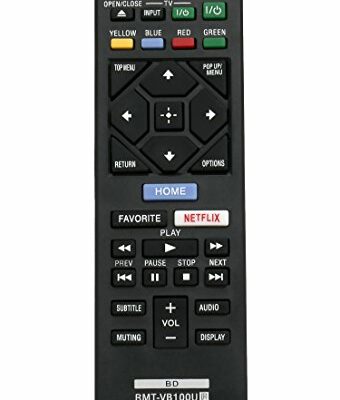 NEW RMT-VB100U Replaced BLU-RAY PLAYER Remote fit for SONY Player BDP-BX150 BDP-BX350 BDP-BX550 BDP-BX650 BDP-S1500 BDP-S2500 BDP-S2900 BDP-S3500 BDP-S4500 BDP-S5500 BDP-S6500 BDP-S3700 BDP-BX370