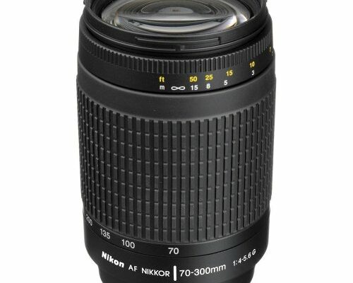 Nikon 70-300 mm f/4-5.6G Zoom Lens with Auto Focus for Nikon DSLR Cameras