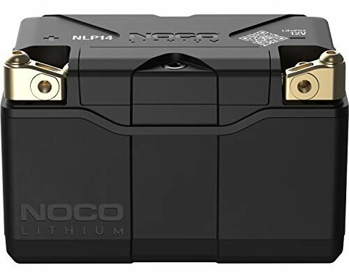 NOCO Lithium NLP14, Group 14, 500A Lithium LiFePO4 Motorcycle Battery, 12V 4Ah ATV, UTV, Jet Ski, 4 Wheeler, Quad, Riding Lawn Mower, Tractor, Scooter, PWC, Seadoo, Polaris and Generator Battery