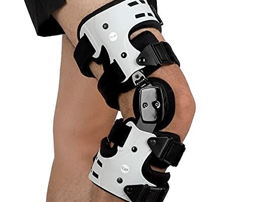 Orthomen OA Unloader Knee Brace - Support for Arthritis Pain, Osteoarthritis, Cartilage Defect Repair, Avascular Necrosis, Bone on Bone Knee Joint Pain and Degeneration (Medial/Inside - Right)