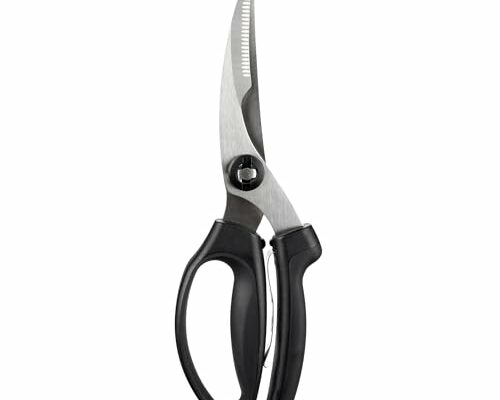 OXO Good Grips Spring-Loaded Poultry Shears, Black