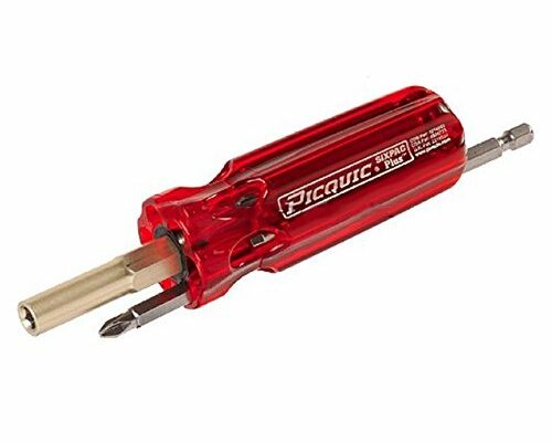 Picquic SIXPAC Plus 7 pc. Multi-Bit Screwdriver 6 in.