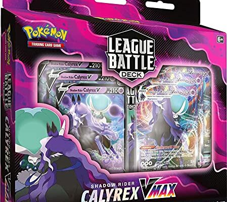 Pokemon Cards: Shadow Rider Calyrex VMAX League Battle Deck