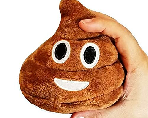 Poop Farting Plush Toy - Makes 7 Funny Fart Sounds – Squeeze Fart Buddy to Hear Him Fart - Easter Basket Stuffer - Fun Dog Toy - Fart Toy for Boys & Girls - Gag Gifts for Kids - a Super Cute 4 x 4.5