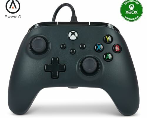 PowerA Wired Controller For Xbox Series X|S - Black, Gamepad, Video Game Controller Works with Xbox One