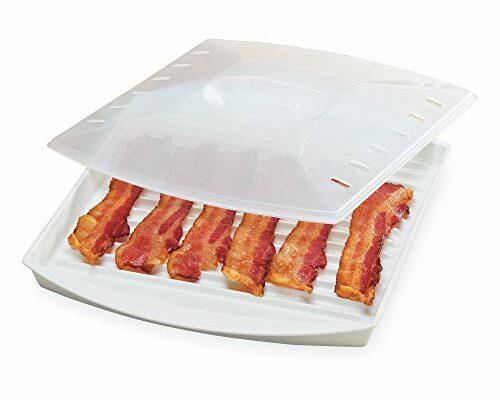 Progressive International Prep Solutions Microwavable Bacon Grill, White, 1 Piece