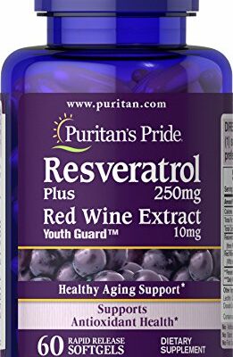 Puritan's Pride Resveratrol 250 mg, 60 Count