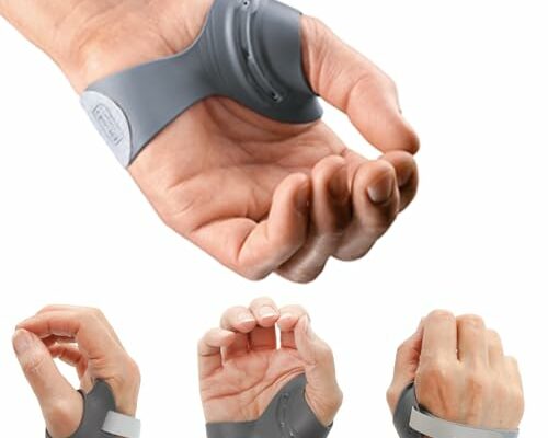 PUSH MetaGrip CMC Thumb Brace for Osteoarthritis CMC Joint Pain. Stabilizes Thumb CMC Joint Without Limiting Hand Function. (Left, X-Small)