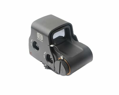 Qiulan 558 Red Green Dot Installation Special Quick Detachable Metal Holographic Sight Adjustable Holographic Sight Suitable for Hunting and Other Occasions (Black)