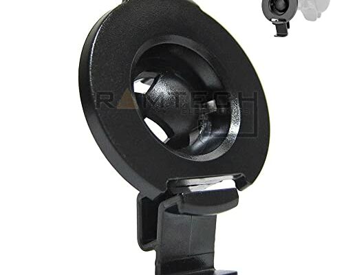 Ramtech Universal GPS Cradle Bracket Clip Mount Compatible with Garmin Nuvi 65LM 65LMT 66LM 66LMT 67LM 67LMT 68LM 68LMT 2639LMT 2689LMT 2699LMTHD, CBR