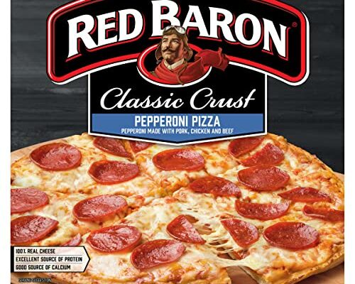 Red Baron, Classic Pepperoni Pizza, 20.60 oz (Frozen)