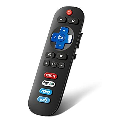 Remote Control Fit for TCL Roku TV Remote 32S3750 40FS3750 55UP120 40FS4610R 65US5800 32S3800 28S3750 32S3700 55UP130 50UP130 43UP130 32S3850A 32S3850B 32S3850P 32s301 55US5800 55c803 55p607