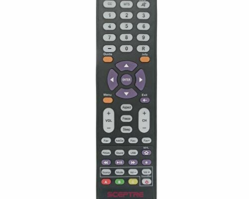 Replacement Remote Control 142021270009C for Sceptre 55” LED 4K TV U550CV-U U435CV-UMC U438CV-UMC U505CV-UMC U508CV-UMC U515CV-UMC U550CV-UMC U558CV-UMC U650CV-UMC U658CV-UMC U500CV-UMK