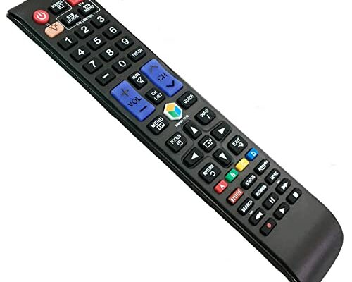 Replacement Remote Control fir for Samsung UN65JU670D UN55JU670D UN65JU7100FXZA UN75JU7100FXZA UN40H4203AFXZA 3D Smart 4K UHD LED HDTV TV