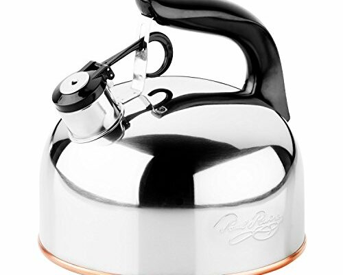 Revere Whistling Tea Kettle, 2-1/3-Quart, Silver