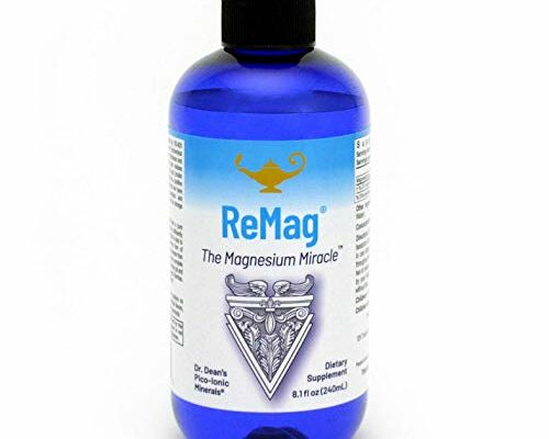 RnA ReSet - ReMag High Absorption Magnesium Liquid, Experience The Magnesium Miracle, Magnesium Chloride - by Dr. Carolyn Dean, 8.1 Fl Oz (1-Pack)