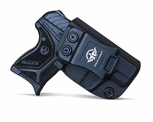 Ruger LCP 2 Holster IWB Kydex for Ruger LCP II Pistol Case - Inside Waistband Carry Holster￨Ruger LCP Holster￨Gun Accessories￨POLE.CRAFT (Black, Right Hand Draw)