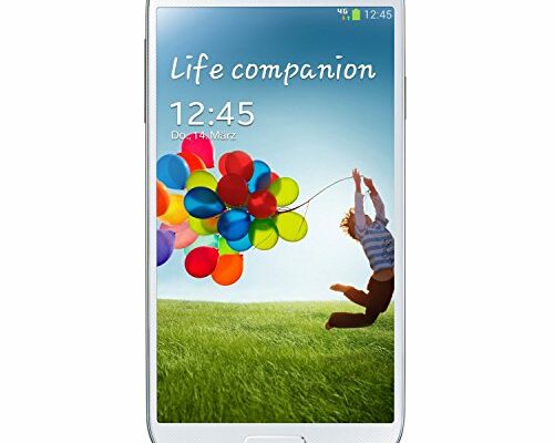 Samsung Galaxy S4 GT-I9500 Factory Unlocked Cellphone, 16GB, White