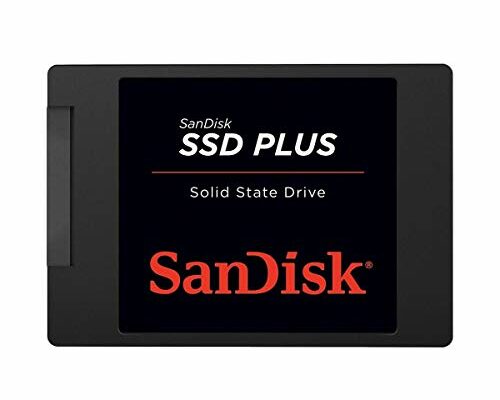 SanDisk SSD PLUS 240GB Internal SSD - SATA III 6 Gb/s, 2.5"/7mm, Up to 530 MB/s - SDSSDA-240G-G26