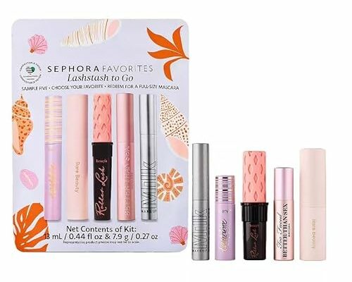 Sephora Favorites Lashstash to Go Set with Voucher for a full-size mascara of your favorite from the set., Black